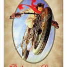 Motorcycle Repair Parts Service Heavy Metal Sign
