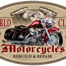 World Class Motorcycles HEAVY METAL SIGN