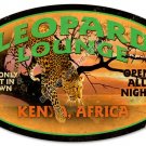 Leopard Lounge HEAVY METAL SIGN