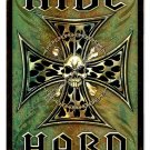 Ride Hard HEAVY METAL SIGN Ride Hard HEAVY METAL SIGN