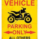 Off Road Parking HEAVY METAL SIGN