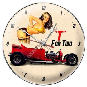 T BUCKET FOR TWO METAL CLOCK