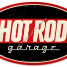HOT ROD GARAGE HEAVY METAL SIGN