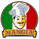 MANGIA HEAVY METAL SIGN