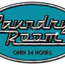LAUNDRY ROOM HEAVY METAL SIGN