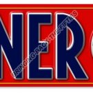 Diner Open 24 Hours RED HEAVY METAL SIGN Diner Open 24 Hours RED HEAVY METAL SIGN
