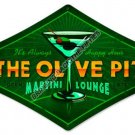 The Olive Pit HEAVY METAL SIGN