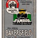 BAKERSFIELD 25TH ANNUAL HEAVY METAL SIGN