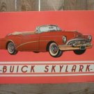 BUICK SKYLARK CONVERTIBLE TIN SIGN