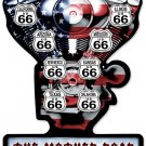 MOTHER ROAD V TWIN Heavy Metal Sign