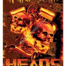 HOT HEADS Heavy Metal Sign