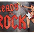 Ready To Rock HEAVY METAL SIGN Ready To Rock HEAVY METAL SIGN