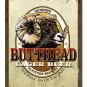 BUTTHEAD LAGER BEER METAL SIGN