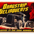 DRAGSTRIP DELINQUENTS HEAVY METAL SIGN