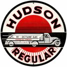 HUDSON REGULAR LARGE ROUND METAL SIGN