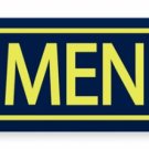 DIXIE DOOR PUSH METAL SIGN