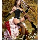 STEAMPUNK DOLL METAL SIGN