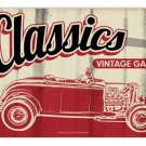 CLASSIC GARAGE METAL SIGN