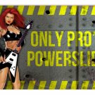 ONLY PRO'S POWERSLIDE METAL SIGN ONLY PRO'S POWERSLIDE METAL SIGN