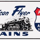 AMERICAN FLYER TRAINS PORCELAIN COATED SIGN Ande Rooney AMERICAN FLYER TRAINS PORCELAIN COATED SIGN Ande Rooney