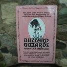 Buzzard Gizzards HEAVY METAL SIGN pink