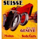 Grand Prix Suisse vintage metal sign