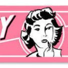 Beauty Shop HEAVY PINK METAL SIGN