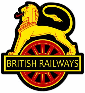 British Railways Custom Metal Sign