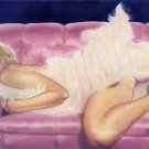 MARILYN MONROE RESTING HEAVY METAL SIGN