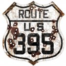 CALIFORNIA ROUTE US 395 HEAVY METAL SIGN CALIFORNIA ROUTE US 395 HEAVY METAL SIGN