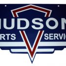 Hudson Parts Service BAKED ENAMEL SIGN