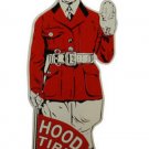HOOD TIRE DEALER BAKED ENAMEL SIGN