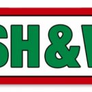 TEXACO WASH & WAX RETRO METAL SIGN P