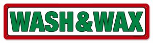 TEXACO WASH & WAX RETRO METAL SIGN P