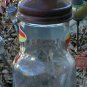 Standard Oil Company Six Glass Oil Bottles & Carrier Vintage Look