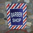 BARBER SHOP SHOP SIGN LARGE METAL OLD LOOK