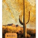 MEXICO MAP HEAVY METAL SIGN