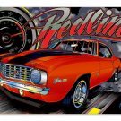 Muscle Z28 Redline Vintage Metal Sign Muscle Z28 Redline Vintage Metal Sign