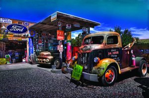 LAST CHANCE GARAGE HEAVY METAL SIGN