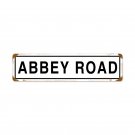 ABBEY ROAD LONG HEAVY METAL SIGN ABBEY ROAD LONG HEAVY METAL SIGN