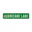 HURRICANE LANE HEAVY METAL SIGN