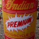 INDIAN PREMIUM MOTORCYCLE OIL CAN NEW EMPTY INDIAN PREMIUM MOTORCYCLE OIL CAN NEW EMPTY