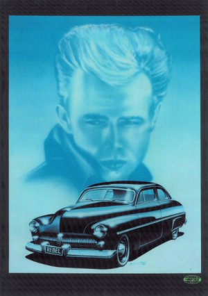 JAMES DEAN 50 MERCURY HEAVY METAL  SIGN