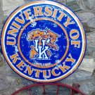 UNIVERSITY OF KENTUCKY LARGE 24" ROUND METAL SIGN