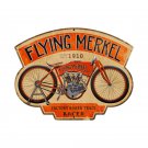 FLYING MERKEL CUSTOM METAL SHAPE SIGN