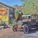 HACKBERRY GENERAL STORE HEAVY METAL SIGN HACKBERRY GENERAL STORE HEAVY METAL SIGN