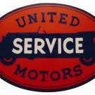 UNITED SERVICE SIGN HEAVY METAL SIGN