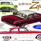 FORD ZEPHYR HEAVY METAL RECTANGLE SIGN