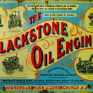 BLACKSTONE OIL ENGINES HEAVY METAL RECTANGLE SIGN BLACKSTONE OIL ENGINES HEAVY METAL RECTANGLE SIGN