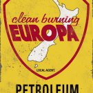 EUROPA PETROLEUM PRODUCTS HEAVY METAL SIGN